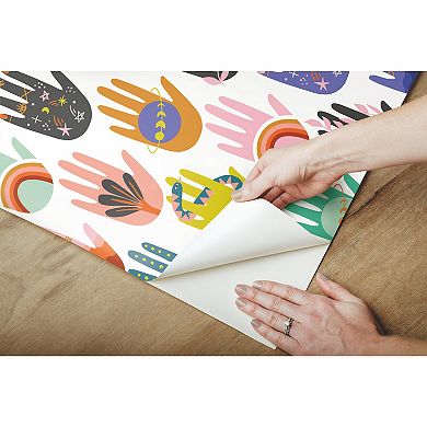 Roommates Hamsa Peel & Stick Wallpaper