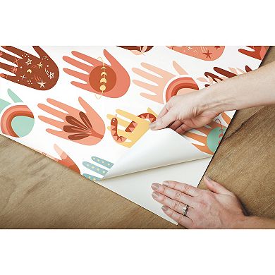 Roommates Hamsa Peel & Stick Wallpaper