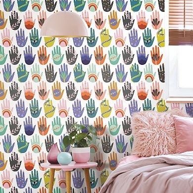 Roommates Hamsa Peel & Stick Wallpaper