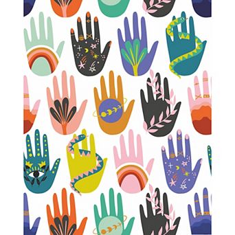 Roommates Hamsa Peel & Stick Wallpaper