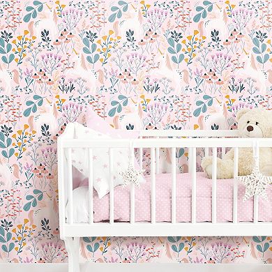 Roommates Unicorn Paradise Peel & Stick Wallpaper