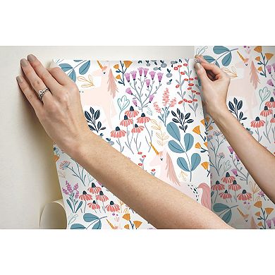 Roommates Unicorn Paradise Peel & Stick Wallpaper