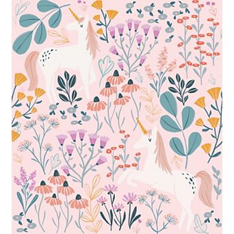 Roommates Unicorn Paradise Peel & Stick Wallpaper