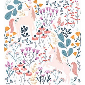 Roommates Unicorn Paradise Peel & Stick Wallpaper