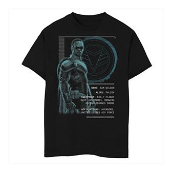 Boys 8-20 Marvel Falcon & Winter Soldier Falcon Specs Tee