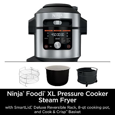 Ninja Foodi SmartLid XL Pressure Cooker 8-Qt. 14-in-1​