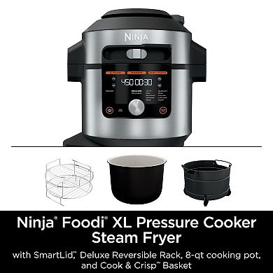 Ninja Foodi SmartLid XL Pressure Cooker 8-Qt. 14-in-1