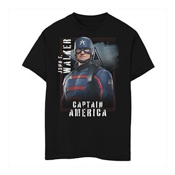 Boys 8-20 Marvel Falcon And The Winter Soldier Walker Captain America Tee
