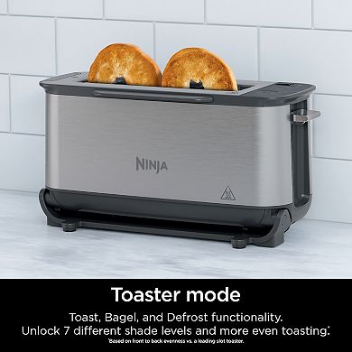 Ninja Foodi 2-in-1 Flip Toaster & Compact Toaster Oven