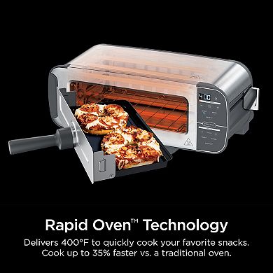 Ninja Foodi 2-in-1 Flip Toaster & Compact Toaster Oven