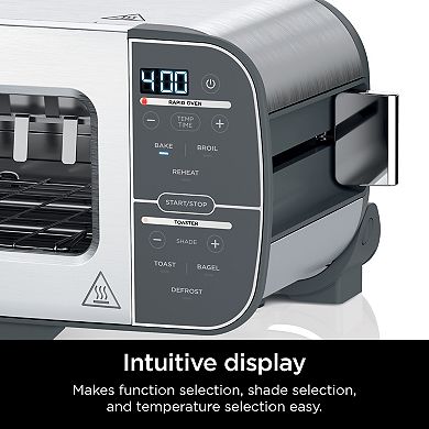 Ninja Foodi 2-in-1 Flip Toaster & Compact Toaster Oven