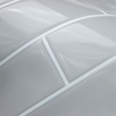 Roommates Gray Subway Peel And Stick Backsplash