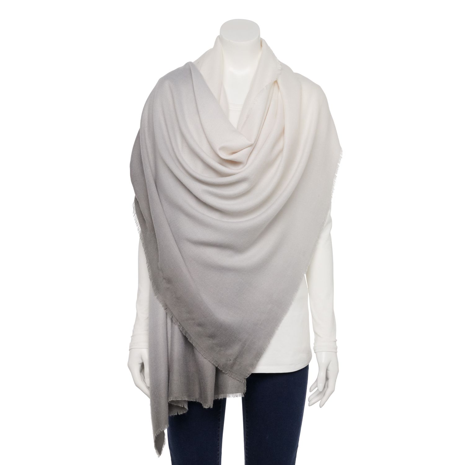 Image for LC Lauren Conrad Women's Ombre Softy Wrap Scarf at Kohl's.