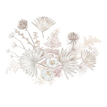 Roommates Desert Sun Palm Leaf Floral Decal