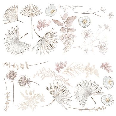 Roommates Desert Sun Palm Leaf Floral Decal