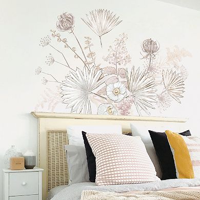 Roommates Desert Sun Palm Leaf Floral Decal