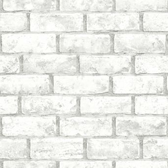 Roommates Brick Peel & Stick Wallpaper