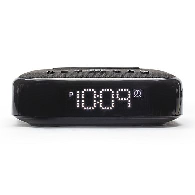 iHome iBTW22 Timebase II Dual Charging Bluetooth Alarm Clock with Wireless & USB Charging