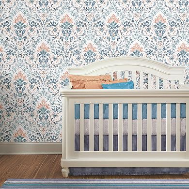 Roommates Persian Damask Peel & Stick Wallpaper