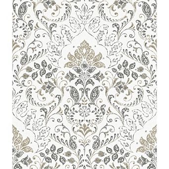 Roommates Persian Damask Peel & Stick Wallpaper