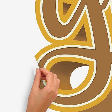 Roommates Groovy Retro P&S Giant Wall Decals