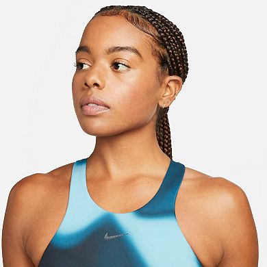 Nike Yoga Dri-FIT Swoosh Medium-Support Printed Sports Bra