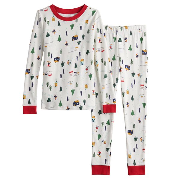 Boys 4-14 LC Lauren Conrad Jammies For Your Families® Snowy Skier ...