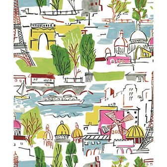 Roommates Arrondissement Peel & Stick Wallpaper