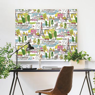 Roommates Arrondissement Peel & Stick Wallpaper