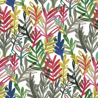 Roommates Vibrant Canvas Peel & Stick Wallpaper