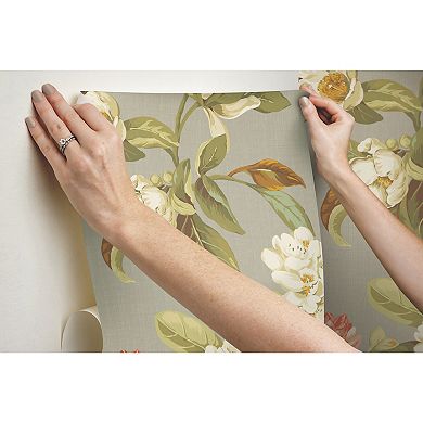 Roommates Live Artfully Peel & Stick Wallpaper