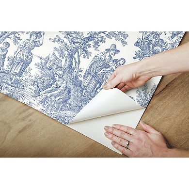 Roommates Country Life Toile P&S Wallpaper