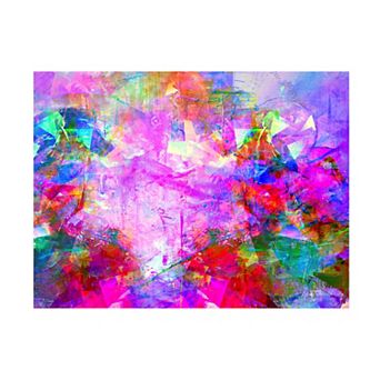 Trademark Fine Art Ata Alishahi Abstract 1B Canvas Wall Art