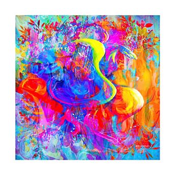 Trademark Fine Art Ata Alishahi Emotion Explosion 20 Canvas Wall Art