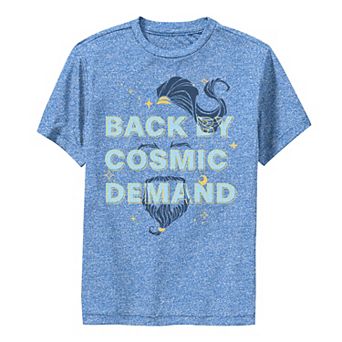 Disney's Aladdin Live Action Boys 8-20 Back By Cosmic Demand Genie Beard Performance Graphic Tee