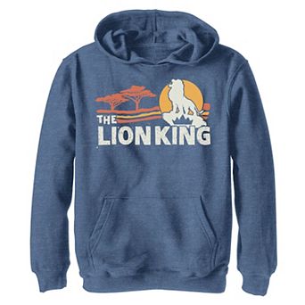 Boys 8-20 Disney The Lion King Live Action Savannah Sunset Portrait Hoodie