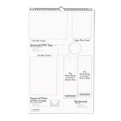 Paper Source Wall Art Calendar