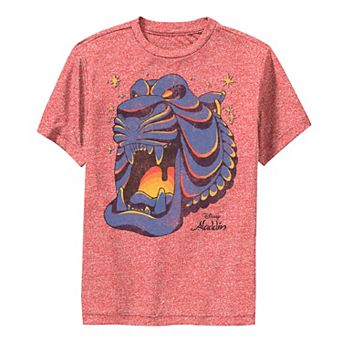 Boys 8-20 Disney Aladdin Cave Of Wonders Agrabah Lion Mouth Entrance Performance Graphic Tee