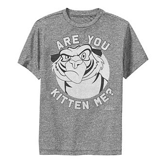 Boys 8-20 Disney Aladdin Rajah Are You Kitten Me Performance Graphic Tee