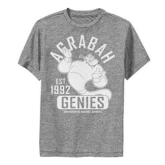 Boys 8-20 Disney Aladdin Genie Collegiate Sports Performance Graphic Tee