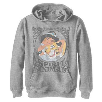 Boys 8-20 Disney Aladdin Jasmine Spirit Animal Hoodie