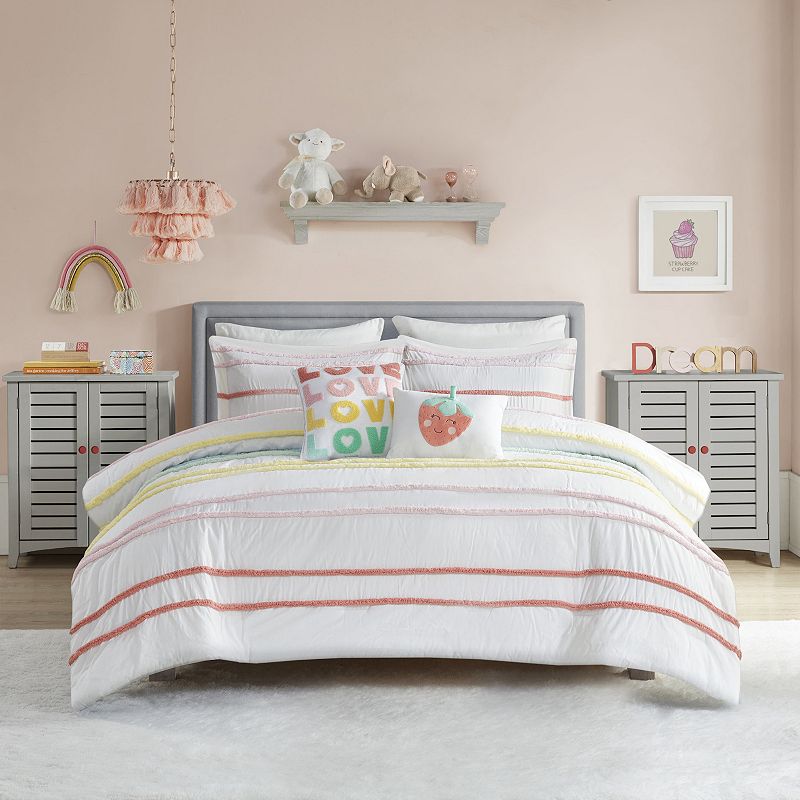 Urban Habitat Kids Haisley Chenille Trim 5-Pc. Comforter Set, Full/Queen Bedding