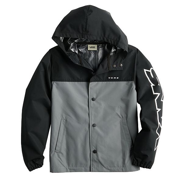 Vans store windbreaker boys