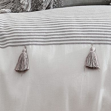 Peri Panama Stripe Comforter Set with Shams