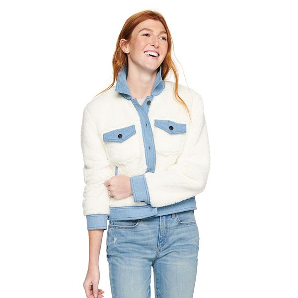 Women's Sonoma Goods For Life® x Lauren Lane Denim & Sherpa Jacket