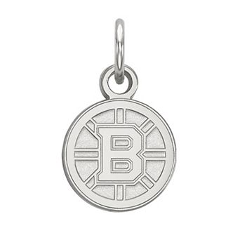 LogoArt Boston Bruins 10k Gold Mini Pendant
