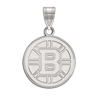 LogoArt Boston Bruins 14k Gold Medium Pendant