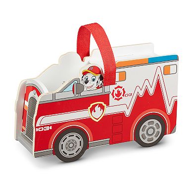 Melissa & Doug PAW Patrol Marshall's Wooden Rescue Caddy