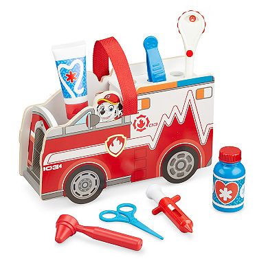 Melissa & Doug PAW Patrol Marshall's Wooden Rescue Caddy