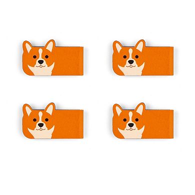 Kikkerland Corgi Magnetic Bookmarks